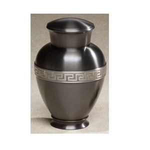 Urnes et pots en métal martelé style Art déco pour cendres - Product Image 2