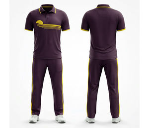 Modern <b>Cricket</b> Jersey Uniform Set for Men & Youth Teams | Men Women Youth <b>Cricket</b> Wears Polo Shirt and Trouser Full Team - Product Image 5