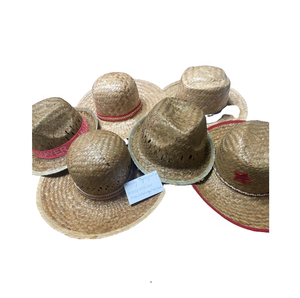 หมวกทรงเม็กซิกันทำจากฟางธรรมชาติ ตกแต่งด้วยผ้าเซราเปหลากสี เหมาะสำหรับงานปาร์ตี้ งานแต่งงาน ใช้ในชีวิตประจำวัน ตกปลา และเล่นกีฬา - Product Image 6