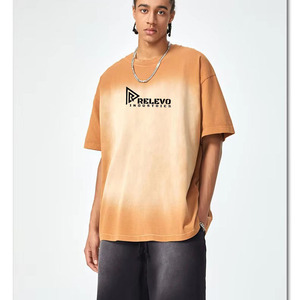 Camisetas de Algodón Transpirables Personalizadas para Hombre, 220g, Cuello Redondo, Manga Regular, Estampado Fitness, Camiseta Blanca 100% Algodón Jersey - Product Image 4