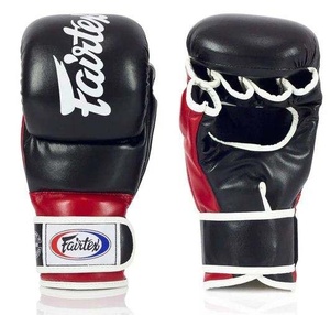 ถุงมือ MMA คุณภาพสูง Fair Tex สำหรับการฝึกซ้อมและการแข่งขัน ถุงมือสำหรับการต่อสู้และการฝึกซ้อม ผลิตจากหนังแท้ มีบริการ OEM - Product Image 1