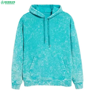 Sweat à capuche unisexe en molleton 100 % coton, style streetwear pour homme, anti-rétrécissement, imperméable, grandes tailles - Product Image 3