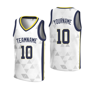 Camisetas de Baloncesto Impresas Digitalmente Profesionales, Personalizadas, Transpirables, de Secado Rápido, de Poliéster, Unisex, para Adultos, Tallas Grandes, con Protección UV - Product Image 4