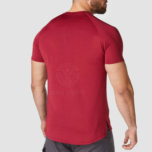 Summer Wear 100% Cotton Loose Fit Gym T-Shirts Comfortable Made In Best Material Hot Sale Printed Gym T-Shirt For Men - Product Image 4