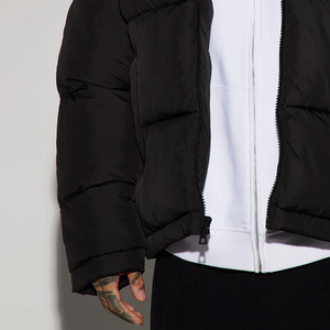 Chaqueta de burbujas para hombre de alta calidad, diseño único 2026, proveedor mayorista, logotipo personalizado, chaqueta cálida de invierno - Product Image 5