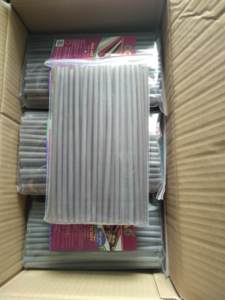Pajitas de Harina de Arroz Ecológicas, Seguras y Limpias, 2026, Pajitas Comestibles 100% Vegetales, Ideales para Bebidas en Fiestas y Uso Diario - Product Image 5