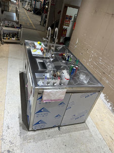 สถานีค็อกเทลสแตนเลสพร้อมตู้เย็น ราคาสมเหตุสมผล เคาน์เตอร์บาร์ระดับมืออาชีพ - Product Image 3