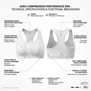 Exercise Custom Made High Impact Seamless Sports Bra Push Up Gym Yoga Fitness Workout <b>Running</b> Shockproof <b>Padded</b> Whole Sale Bra - Product Image 2