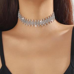 Collier de luxe unisexe en or massif 14 carats, diamant vintage taille brillant rond, pierre naturelle certifiée IGI, bijoux de fête - Product Image 2