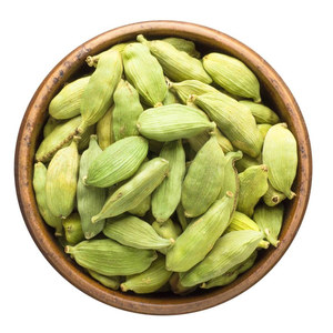 Premium Natural Green Cardamom <b>Pods</b> 8mm <b>Bold</b> Size Whole Elaichi Aromatic Export Supplier Alleppey Grade Vacuum Packed - Product Image 1