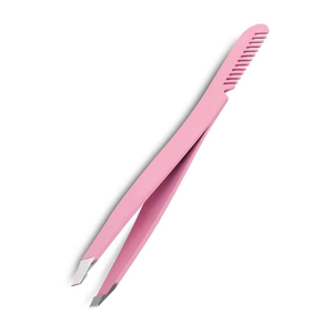 Juego de Pinzas Profesionales de Acero Inoxidable para Cejas, Multifuncionales, de Punta Recta, para Extensión de Pestañas - Product Image 2