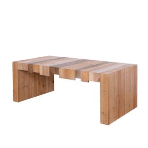 Tavolino da Salotto Rettangolare Elegante da 122,4 cm, Design Rustico Moderno, Perfetta Combinazione di Fascino e Stile - Product Image 5