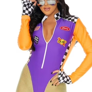 Traje deportivo de una pieza para hombre, modelo de carreras, uniforme de animadora, uniforme de ballet, ropa de escenario para Halloween, ropa de entrenamiento deportiva. - Product Image 4