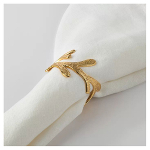 Luxury <b>Matte</b> Iron Napkin Rings for Modern Fine Dining and Party Use Eco-Friendly Durable Stocked - Product Image 3