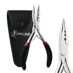 Personalizar logotipo precio barato proveedor de fábrica extensión de pelo Micro cuentas alicates de prensado para la venta - Product Image 6