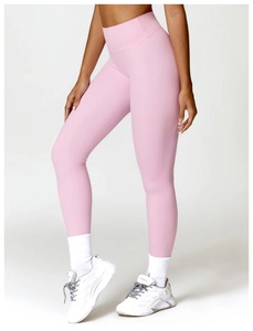 Leggings de sport taille haute légers et respirants pour femme, pour fitness, gym, yoga, effet push-up, vente en gros - Product Image 4