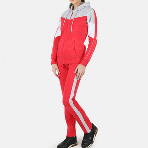 ชุดวอร์มแฟชั่นดีไซน์สุดฮิตขายดีสำหรับผู้หญิง ชุดวอร์มซิปคุณภาพสูงสำหรับผู้หญิง ระบายอากาศได้ดี พร้อมบริการ OEM - Product Image 2