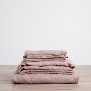 High Quality <b>Bed</b> Linen Skin Friendly <b>Sheets</b> Nature Pure Linen Bedding Set - Product Image 6