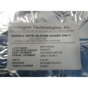AMAT 0021-06101 Anillo de Sujeción de 8 Pulgadas, 112739 - Equipo y Piezas de Semiconductores de Confianza de Global Legacy - Product Image 1