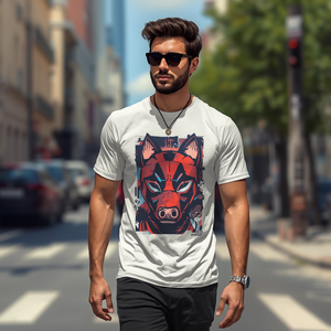 เสื้อยืดคอตตอน 100% แบบสั่งทำได้  ลายถักเรียบ  สำหรับผู้ชาย  แบรนด์สั่งทำได้  คอกลม  ทรงปกติ  ผ้าไม่ยับ  ระบายอากาศได้ดี  น้ำหนัก 280 กรัม  แบบเรียบ - Product Image 1