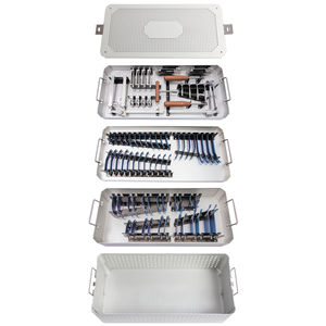 Juego de Instrumentos Quirúrgicos Manuales de Grado Médico para Cirugía de Columna Vertebral, Herramientas Ortopédicas de Acero Inoxidable, Kit con Certificación CE - Product Image 1