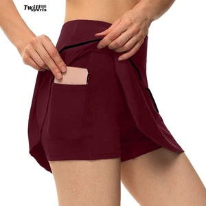 Mujeres plisado Golf entrenamiento correr Atlético Skort Mini uniformes Preppy tenis deportes faldas - Product Image 3