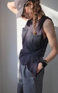 Maillot de basket-ball personnalisé imprimé pour équipe, sans manches, en mesh respirant, débardeur de sport pour la gym, l'entraînement, la course et le fitness - Product Image 3