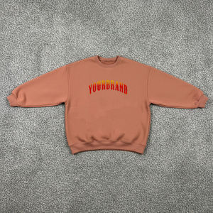 Sudaderas Extra Grandes para Mujer, Venta Caliente 2026, Ropa de Invierno, 100% Algodón, Felpa, Cuello Redondo, Sudadera Ecológica - Product Image 4