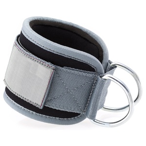 Logo personnalisé en néoprène, sangles de cheville pour Machine à câble, sangles de cheville pour l'exercice des jambes et des fesses, vente en gros - Product Image 3