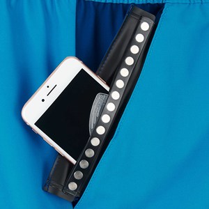 Shorts de bain décontractés pour hommes en polyester à séchage rapide avec cordon de serrage, personnalisables avec logo imprimé, pour la course et le sport - Product Image 2