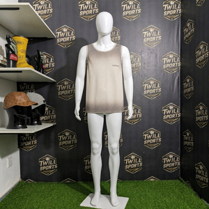 เสื้อกล้ามออกกำลังกายผู้ชายผ้าฝ้าย 100% พิมพ์ลายแบบซับลิเมชั่น แห้งเร็ว ระบายอากาศดี เหมาะสำหรับฤดูร้อน พร้อมโลโก้แบบกำหนดเอง - Product Image 5