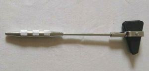 Martillo de percusión para rodilla modelo Taylor con diapasón, 100% acero inoxidable, estilo único, martillo de reflejos médico - Product Image 2