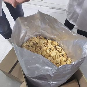 Disponible : Tranches de banane Namwa frites sous vide de qualité supérieure, chips de fruits séchés croustillants, collation à faible humidité - Product Image 3