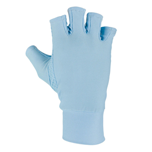Gants de pêche d'été à demi-doigts personnalisés, protection UV 50+, légers, respirants, en tissu polyester, imperméables, compatibles écran tactile - Product Image 4