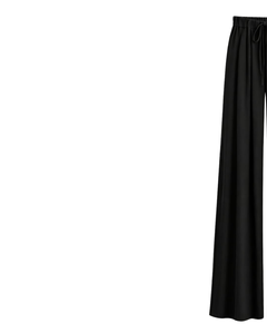 Custom Black Wide Leg Pants Women Casual High Waist <b>Drawstring</b> <b>Trousers</b> Loose Fit Straight Pants Comfortable Lounge Wear Fashion - Product Image 3