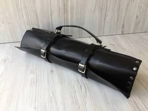 Bolsa de Chef Enrollable de Cuero Vacuno Premium, Resistente a Olores, de Alta Resistencia y Cómoda, con Correa, Modelo LSKR-0118 - Product Image 4