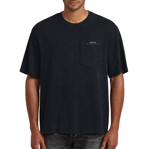 <b>Mens</b> <b>Black</b> Pocket T <b>Shirt</b> Short Sleeve Crew Neck Casual Regular Fit Front Chest Pocket Wholesale Basic Everyday Clothing - Product Image 1