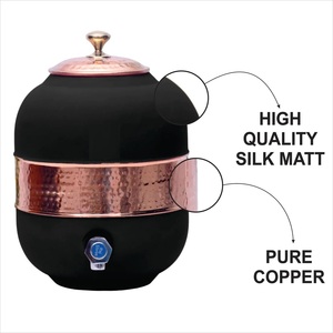 Dispensador de Agua de Cobre Ecológico de Doble Pared y Gran Capacidad con Grifo de Latón Resistente para Uso en Cocina Doméstica, Compre Directamente del Proveedor - Product Image 2