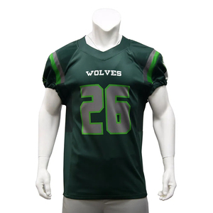 Custom American Football Jersey Pakistan Exporter Team Logo Football Shirt Breathable <b>Athletic</b> Uniform For Teams - Product Image 4