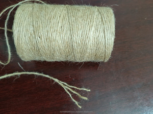 Cordon en chanvre naturel pour emballage, bobine de ficelle de jute pour emballage cadeau, artisanat, reliure, tissage agricole, couture, tricotage 3 brins - Product Image 4