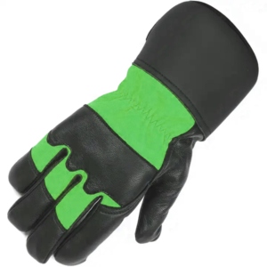 Guantes de Seguridad de Cuero Vacuno de Primera Calidad, Guantes Industriales para Trabajo, Protección para Manos de Trabajadores de la Construcción Canadiense, con Revestimiento de Goma - Product Image 3