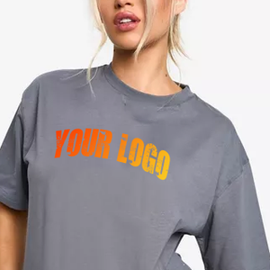 Camisetas de Verano Personalizadas de Moda para Mujer, Camisetas Holgadas de Algodón, Camisetas Casuales de Manga Corta con Cuello Redondo para Mujer - Product Image 6