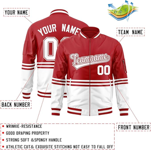 Chaquetas Varsity para Hombre, Chaqueta de Béisbol Universitaria para Chico con Mangas de Cuero Sintético, Personalizada al por Mayor - Product Image 4