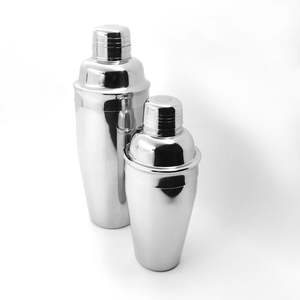 Coctelera de metal resistente con acabado pulido espejo para bares, restaurantes y uso doméstico. Herramienta perfecta para mezclar cócteles fríos. - Product Image 6