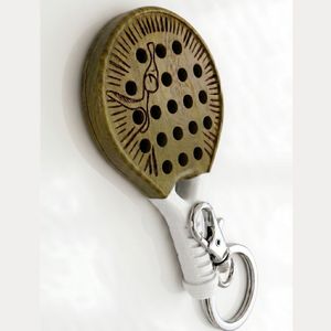 Llavero de Raqueta de Pádel Duradero, de PVC Suave, con Relieve 3D, Tamaño Personalizado, Regalo Promocional, Logotipo y Empaque Personalizados, para Todas las Temporadas - Product Image 1