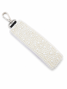 Llaveros Ajustables con Perlas Blancas Clásicas y Elegantes, Regalos Promocionales Personalizados, Recuerdos para Fiestas, Accesorios para Eventos y Celebraciones - Product Image 1
