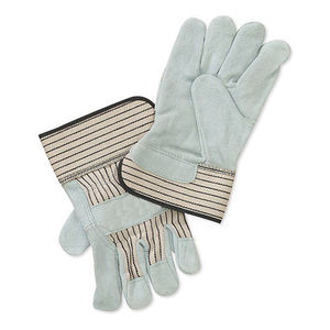 Guantes de Trabajo de Cuero Dividido del Fabricante, Resistentes al Aceite, Anti-químicos, Antideslizantes, Duraderos, Sin Silicona, Protección - Product Image 6