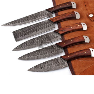 Juego de Cuchillos de Chef de Acero Damasco de 67 Capas con Mango de Madera Hecho a Mano, Fabricación de Fábrica, para Diestros, Personalizable, Más Vendido, en Stock - Product Image 2