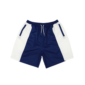 Custom Nylon Hooded Windbreaker Jacket and Shorts <b>Set</b> Color Block Taslon Activewear Hoodies Supplier - Product Image 2