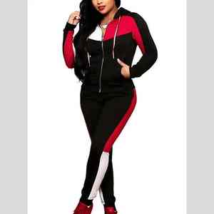 Survêtement pour femmes avec logo personnalisé, taille plus, coupe ajustée, 100% coton, respirant, confortable, prix raisonnable, nouvelle arrivée - Product Image 1